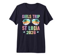 Fabulous Girls Trip ST Lucia 2026 Travel Beaching Trip Premium T-Shirt
