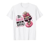 Fabulous Ostrich Diva Pink Sunglasses Bandana T-Shirt