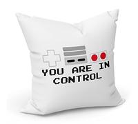 Fabulous Pillow Cushion Cover 40x40 cm You Are in Control Game Console Controller Retro Video Games Classic Arcade