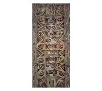 Fabulous Poster Wall Art Sistine Chapel Ceiling Reproduction Vatican Rome(61cmx137cm)