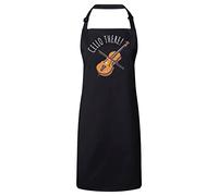 Fabulous Premium Kitchen Apron Black Cello There Music Musician Instrument Cello