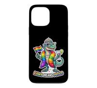 Fabulous Rainbow Pride-o-saurus Rex Case for iPhone 13 Pro Max
