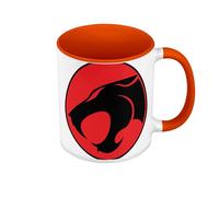 Fabulous Thundercats Cosmocats 80's Cartoon Mug Premium Quality Orange Colour Mug with Handle and Coloured Interior