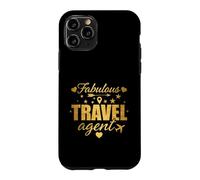 Fabulous Travel Agent Witty Saying Funny Case for iPhone 11 Pro