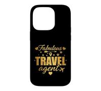 Fabulous Travel Agent Witty Saying Funny Case for iPhone 14 Pro