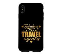 Fabulous Travel Agent Witty Saying Funny Case for iPhone XS Max