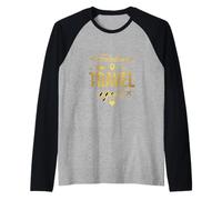 Fabulous Travel Agent Witty Saying Funny Raglan Baseball Tee