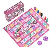 Faburo Snakes and Ladders Party Game for Adults & Teens | Classic party board game with fun challenges for birthdays, gatherings and game nights