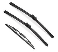 Fabysky 3 wipers Replacement for 2010-2017 GMC Terrain 2010-2017 Chevy Equinox, Windshield Wiper Blades Original Equipment Replacement - 24"/17"/13" (Set of 3)
