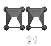 FACAIIO 1pcs Suction Cup Bracket for Starlink Mini Strong Hold on Smooth Surfaces (Is black)