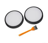 FACAIIO 2/4-Pack Filter for HART 20V Cordless Vacuum HPSV01/ HPSV01B/ HPSV50, High Efficiency Replacement Part with Cleaning Brush(2 PACK)