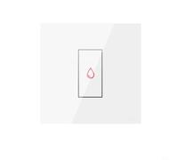FACAIIO 20A Smart WiFi Power Monitor Touch Switch with Remote Control for Tuya, Compatible with Water Heater, Boiler and Air Conditioner, White Parts