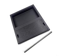 FACAIIO 2nd Generation Low Profile Drip Tray for Gaggia for Classic RI9403 RI9480, Slim Coffee Drip Pan with Drain Pipe for Scale Use(B)