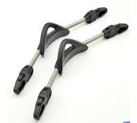 FACAIIO 2pcs Stainless Steel Spring Fin Straps Scuba Diving, Non-Slip, Fins Including for Cressi and Mares