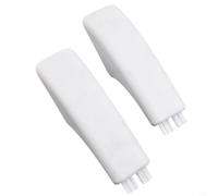 FACAIIO 2X Oven Handle End Cap for GE WB07K10043 White