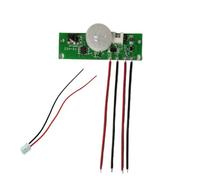 FACAIIO 3.7V Solar Lamp Circuit Board with PIR Motion Sensor, 6W Input, 2.5M Detection for Range, 3 for Lighting Modes for Outdoor Wall Lights