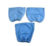 FACAIIO 3 Pack Blue Cloth Filters For Guild 16-30 Litre Wet/Dry Vacuum Cleaners, Replacement Filter, Disposable Filters Dust Collection