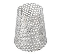 FACAIIO 304 Stainless Steel Side Drain Insert Floor Drain Filter, Anti-Clogging Conical Design for Pools Roofs Gardens Balconies, 63/75/90/110/134mm