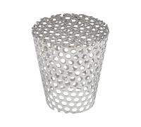 FACAIIO 304 Stainless Steel Side Drain Insert Floor Drain Filter, Anti-Clogging Conical Design for Swimming Pools Gardens Balconies Roof 63/75/90/110/134mm