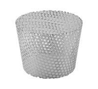 FACAIIO 304 Stainless Steel Side Drain Insert Floor Drain Filter, Anti-Clogging Conical Design for Swimming Pools Roofs Gardens Balconies, 63/75/90/110/134mm