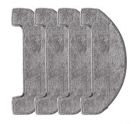 FACAIIO 4/10PCS Mop Cloth Replacement Cleaning Pads Microfiber Mop Pads For MONSGA MS1 MAX Robot Vacuums(4 PACK)