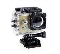FACAIIO 4K Action Cam, 170° Wide Lens Slow Motion Time-Lapse(Gold)