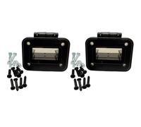 FACAIIO 50A Battery Quick Connect Connector Socket with Transparent Dust Cover and Waterproof Design, Flush Mounting Panel Car, RV, for Marine and Outdoor Applications