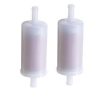 FACAIIO 695666 for Fuel Filter 2 Pack Extended Life Series for Replacement Part for Outdoor Power Equipment Plastic White
