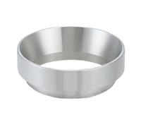 FACAIIO Aluminum Coffee Dosing Funnel for 51mm 58mm Portafilter, Compatible with for Ring Cup Basket, Black Silver