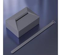 FACAIIO Car Tissue Box Holder for Tesla - Silicone Seat Back Hanging Dispenser for for Most Car for Models Including Trucks, Forklifts, Off-Road and Engineering Vehicles