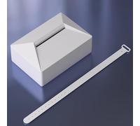 FACAIIO Car Tissue Box Holder for Tesla - Silicone Seat Back Hanging Dispenser - for for Most for Models Including Trucks, Forklifts, Off-Road & Engineering Vehicles