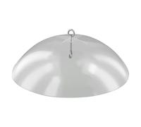 FACAIIO Clear Protective Dome Cover for Bird Feeder with Hooks, Waterproof Rain Guard for Humingbirds, 26x26x8cm Plastic Feed Protector (Pack of 1)