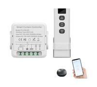 FACAIIO Curtain Switch Module for Tuya Life App, WiFi for Zigbee RF433 Control Roller Blinds Shutter Motor, Voice Compatible with for Google Home