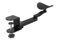 FACAIIO Desktop for Monitor Arm Bracket for Computer Desk, Aluminum Alloy Elbow Support with 3-Level Height Adjustment, Clamp-On Installation for Ergonomic Setup