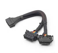 FACAIIO Dual Female OBD2 Adapter 1FT for Diagnostic Tools