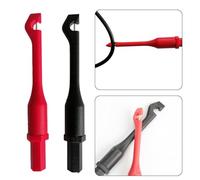 FACAIIO Electronic Wire Piercing Probe Clip - 2 Pack for Automotive Diagnostic Tester Tools, Insulated Right-Angle Test Leads with Banana Connector, for Low Voltage Testing up to 36V