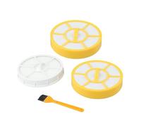 FACAIIO Filter Replacement for Karcher VC3 Vacuum Cleaner 1.198-125.0, 2.863-238.0, Pack of 3 Filters with Cleaning Brush, High-Efficiency Dust Filtration, Washable Filter Paper for Material