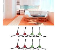 FACAIIO For Cecotec Conga Pet/Max/X-Treme/Vital Robot Vacuum Spare Parts Side Brush Set of 8 Replacement Cleaning Accessories