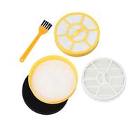FACAIIO for karcher VC3 Vacuum Cleaner Filter Replacement Compatible with 1.198-125.0 and 2.863-238.0, 3-Pack with Cleaning Brush