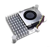 FACAIIO FOR Pi 5 Active Cooler Fan with Adjustable Speed, Aluminum Heatsink Radiator for Raspberry Pi 5, 5V DC, 8000 RPM