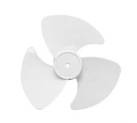 FACAIIO for Replacement Fan Blades 24cm 3-Blade Design for General Floor Desk Ceiling Fans Plastic Easy Install Low Noise Black(white)