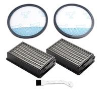 FACAIIO for Vacuum Cleaner Filter for Replacement for Tefal XXL Series RO4825EA RO4855EA RO4871EA Compatible Models, 2x Motor for Protection Separation Filters, 2x Exhaust Filters, 1x Cleaning Brush