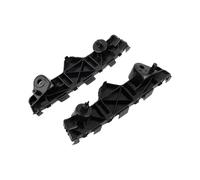 FACAIIO Front Bumper Retainer Bracket for Mazda 2 2011-2014, Left or Right Side, 2-Pack, Plastic, for Part Numbers D652500T1C D652500U1C