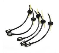 FACAIIO Fuel Line Assembly Replacement for Mower Parts - 5 Pack, Black + Yellow, ABS Material, with Tank Filter, Main Pipe 21cm, Return Pipe 10cm