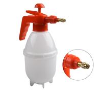 FACAIIO Hand Pump Pressure Sprayer Bottle 0.8 L for Car Washer and Garden Plant Watering, Adjustable Brass Nozzle with Safety Valve