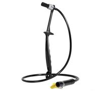 FACAIIO Heat-Resistant Silicone Steam Wand Cleaning Brush for Espresso Coffee Machines, 2cm Head Fits 3-16mm Nozzles, Anti-Scald ABS Handle, Black