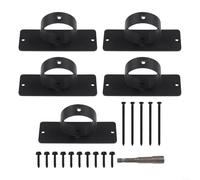 FACAIIO Heavy Duty Rope Fence Brackets with Complete Installation Kit, Battle Ropes Anchor Ring for Ring Ropes On Decks, Gardens, and Marine Settingsh