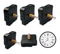 FACAIIO High Torque Quartz Clock Movement for Large Clocks, 56x56x16mm, Shaft Length 17/20/23/28/31mm, Repair Replacement Part