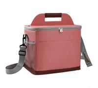 FACAIIO Large Capacity Insulated Lunch Bag, Foldable Oxford Cloth Cooler for Keeping Food Warm or Cold During Travel(G)