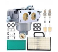 FACAIIO Lawn Mower Carburetor for Replacement Kit, Efficient for Fuel-Air Mixture Design Smooth Engine Operation, Easy Install Silver Spare Part